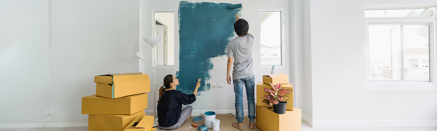 A general contractor utilizing the homeowners Home Equity Line of Credit to paint their home..