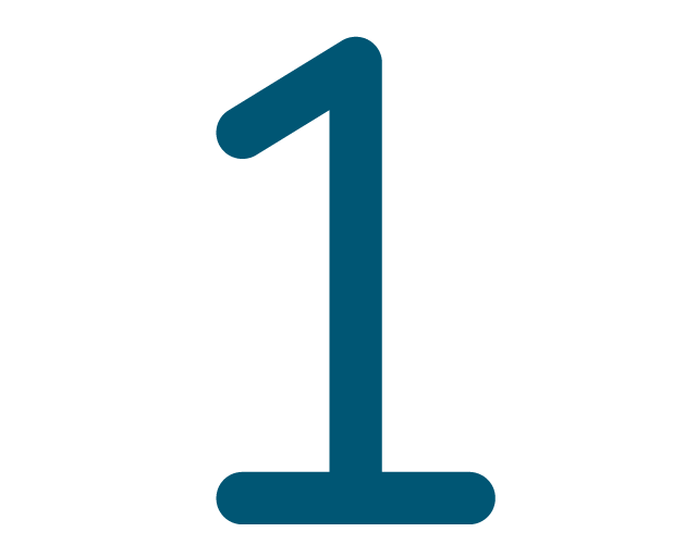 number 1