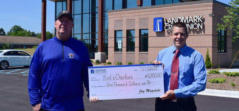 mequon branch donation to mels charities